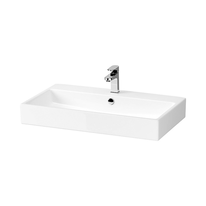 Lavoar pentru mobilier Virgo, 80 cm, Cersanit, alb