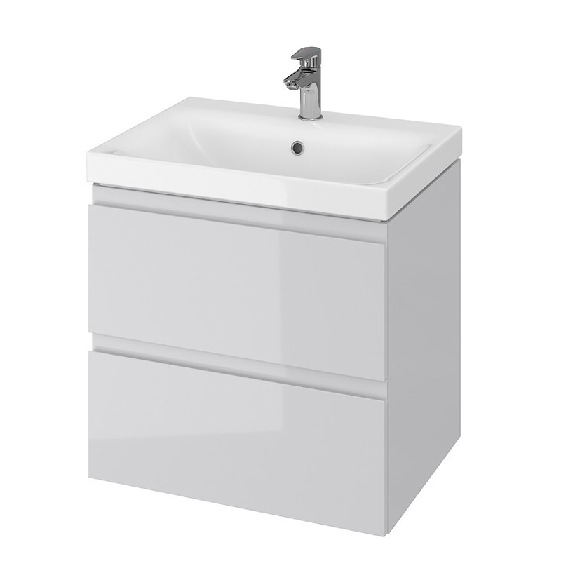 Mobilier suspendat Moduo, 60 cm, Cersanit, gri