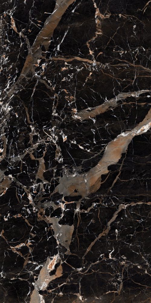 Gresie Fez Black – High Gloss, 60 x 120, Lucios