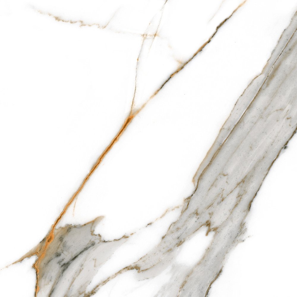 Gresie Carrara White Polished, 60 x 60, Lucios