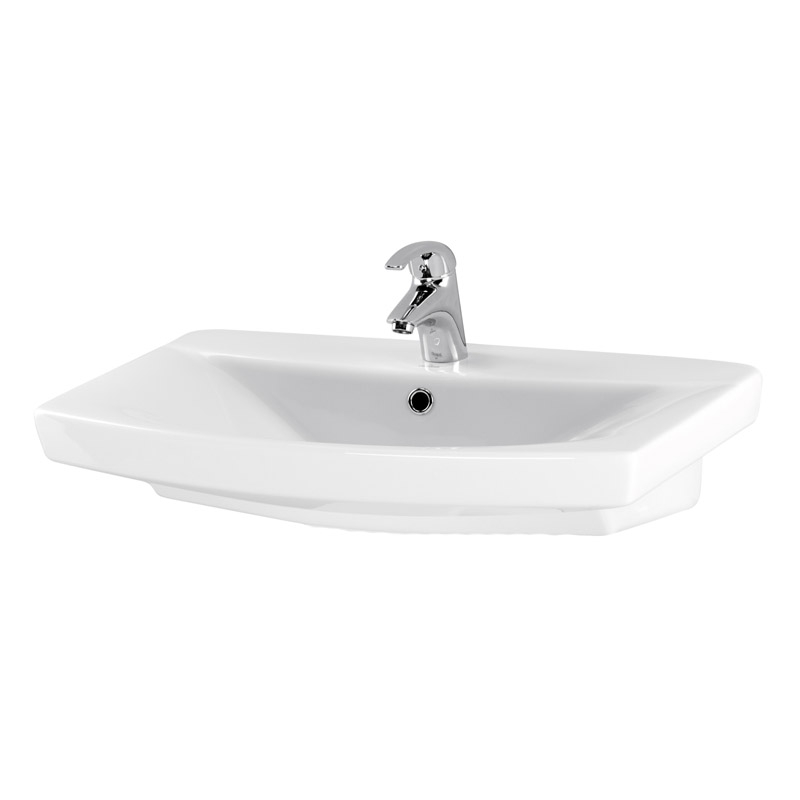 Lavoar suspendat Carina, 70 cm, Cersanit, alb