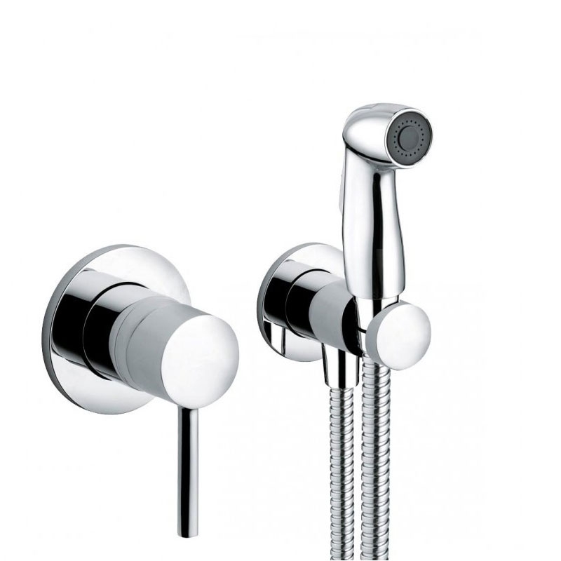 Set de dus igienic Bozz, Kludi, crom