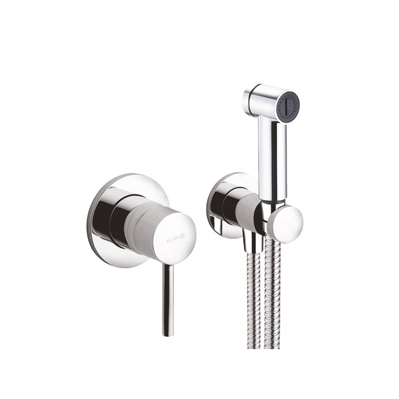 Set de dus igienic Bozz, Kludi, crom