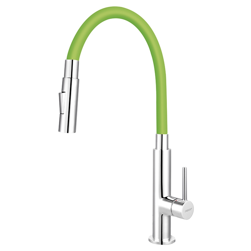 Baterie stativa bucatarie Ferro, Zumba Slim, verde