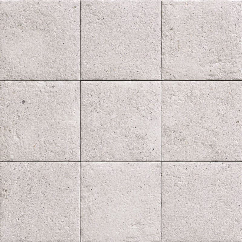 Gresie White Stone, 20 x 20, Mainzu, Mat
