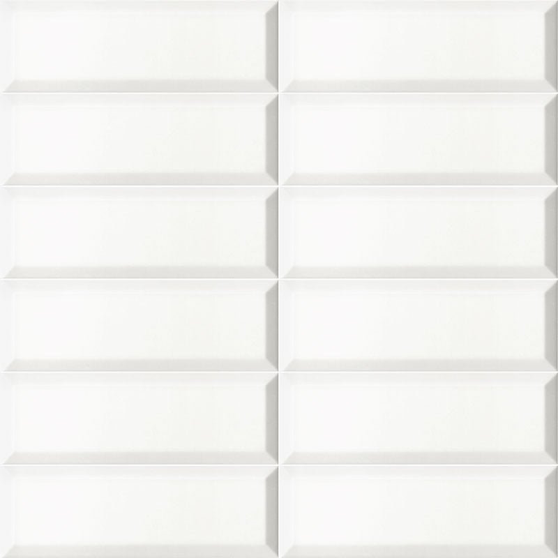 Faianta Solid Blanco, 10 x 30, Mat