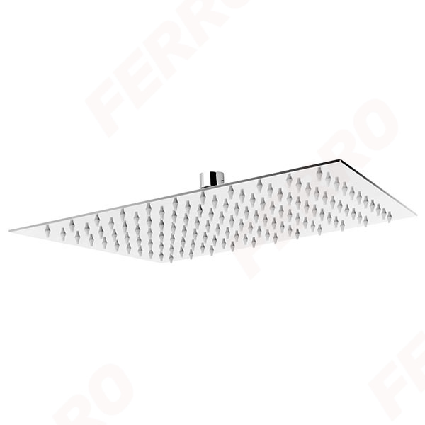 Cap de dus fix Slim, Ferro, 30 x 30 cm, Crom