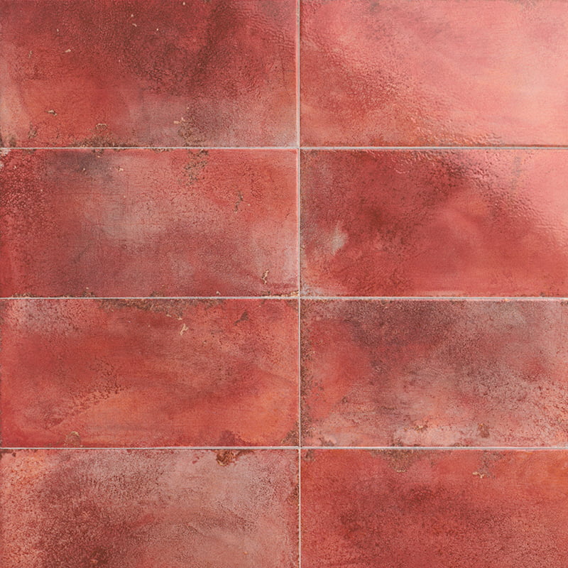 Faianta Riviera Rouge, 15 x 30, Mainzu, Lucios