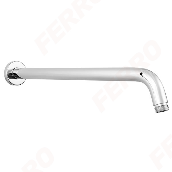 Brat fix pentru dus Ferro, 35 cm, Crom