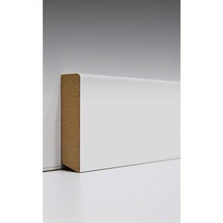 Plinta MDF Egger, Cubic 8 cm, alb