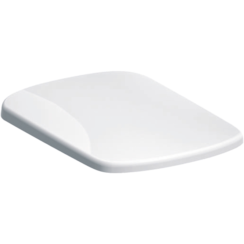 Capac WC Selnova Square, Geberit, soft – close, alb