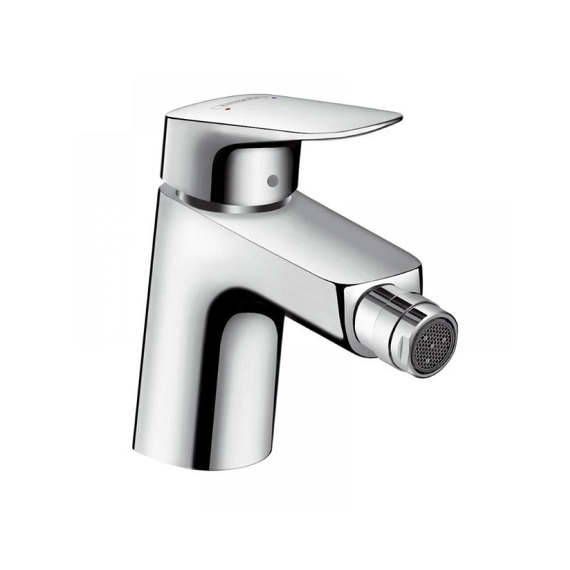 Baterie pentru bideu Hansgrohe, Logis, Crom
