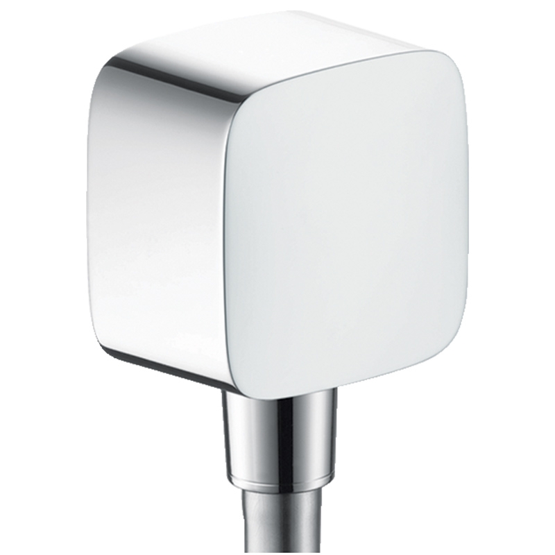 Racord de dus patrat Hansgrohe, Fixfit Square, Crom