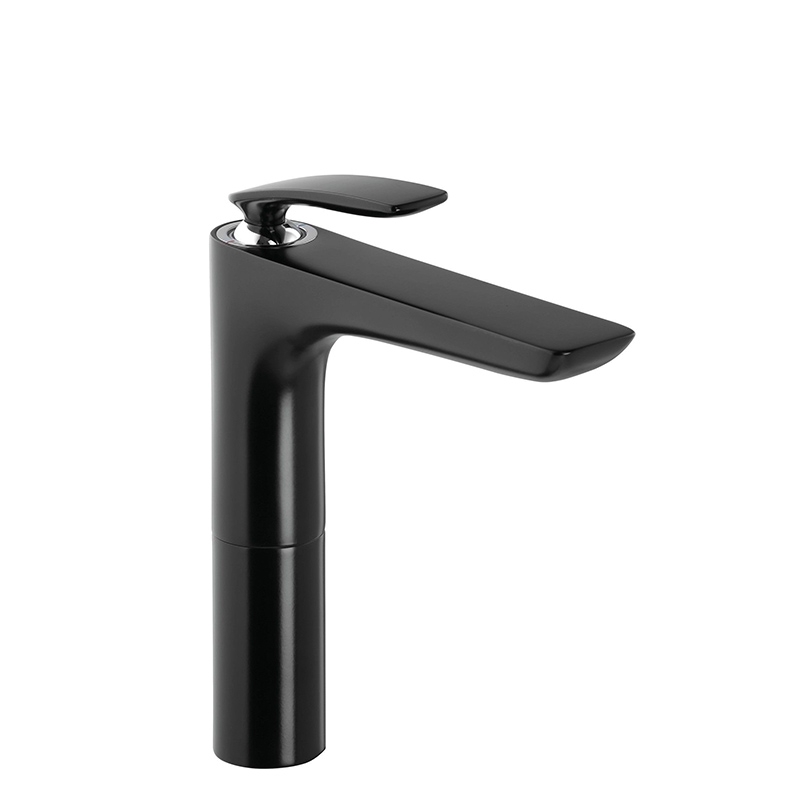 Baterie inalta pentru lavoar Kludi, Balance, Negru