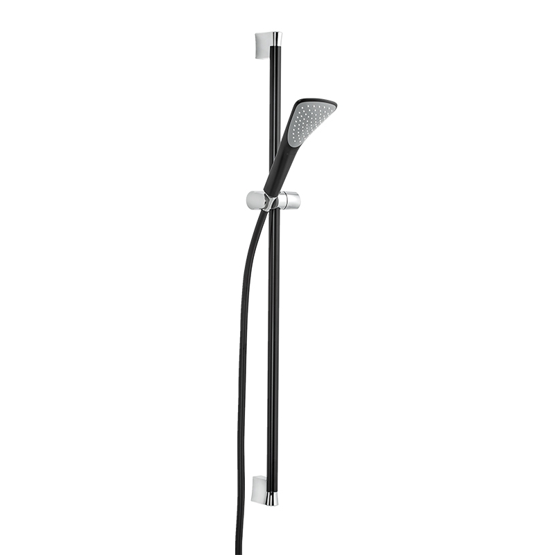 Set pentru dus Kludi, Fizz, 90 cm, Negru – Crom