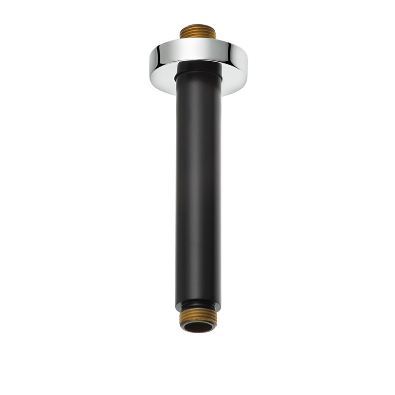 Brat pentru dus A-QA, L = 15 CM, Negru – Crom