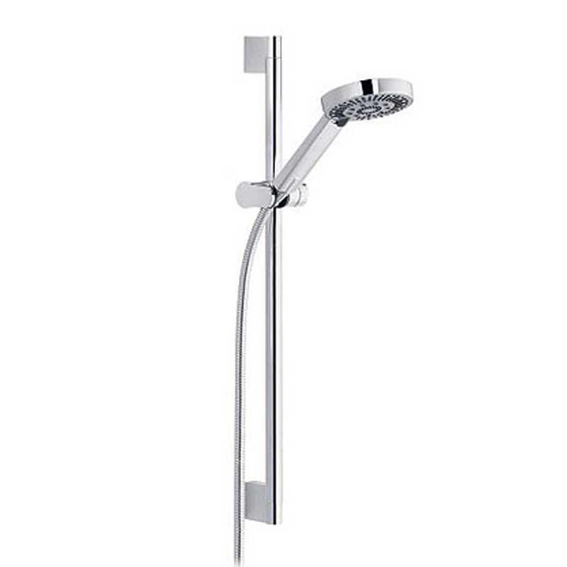 Set pentru dus Kludi, A-QA, 3 S, cu bara de 60 cm, Crom