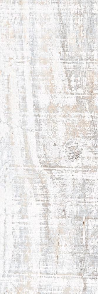 Gresie Woodart White, 20 x 60, Mat