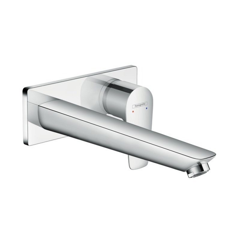 Baterie lavoar Hansgrohe, Talis E, montaj pe perete, Crom