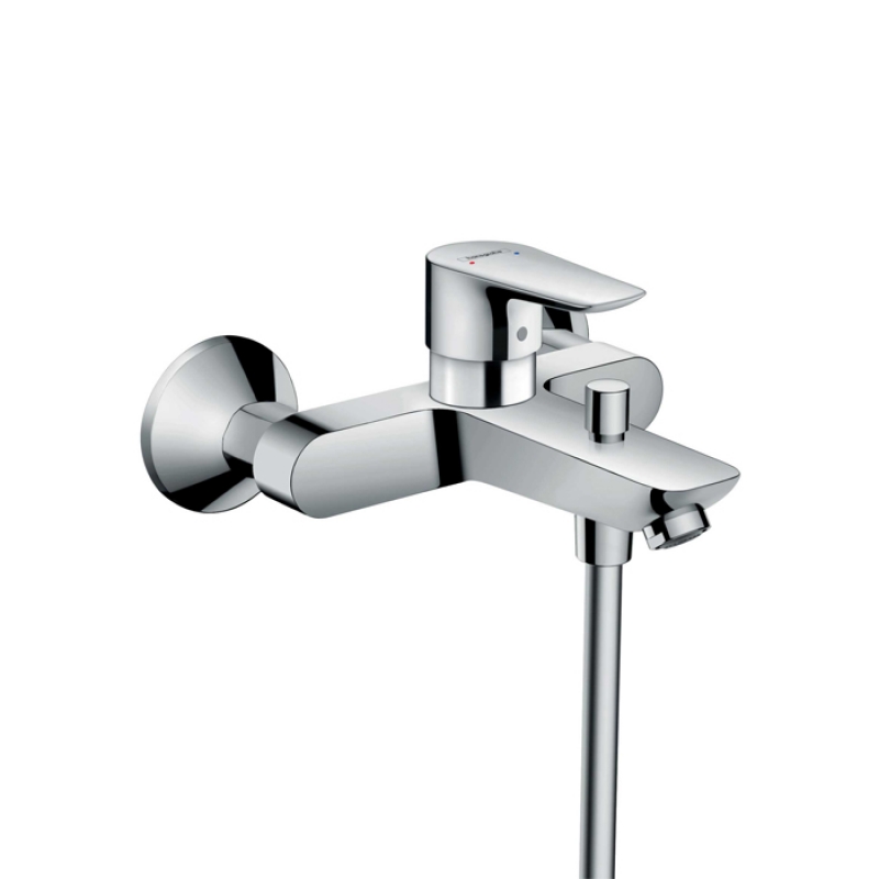 Baterie pentru cada-dus Hansgrohe, Talis E, Crom