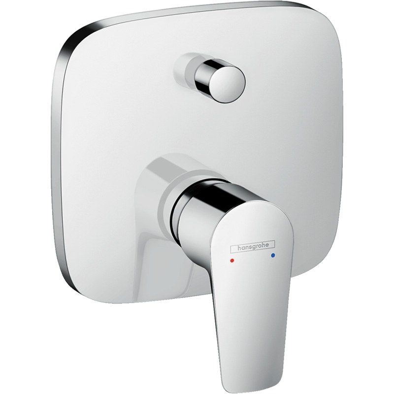 Baterie incastrata cada-dus Hansgrohe, Talis E, Crom