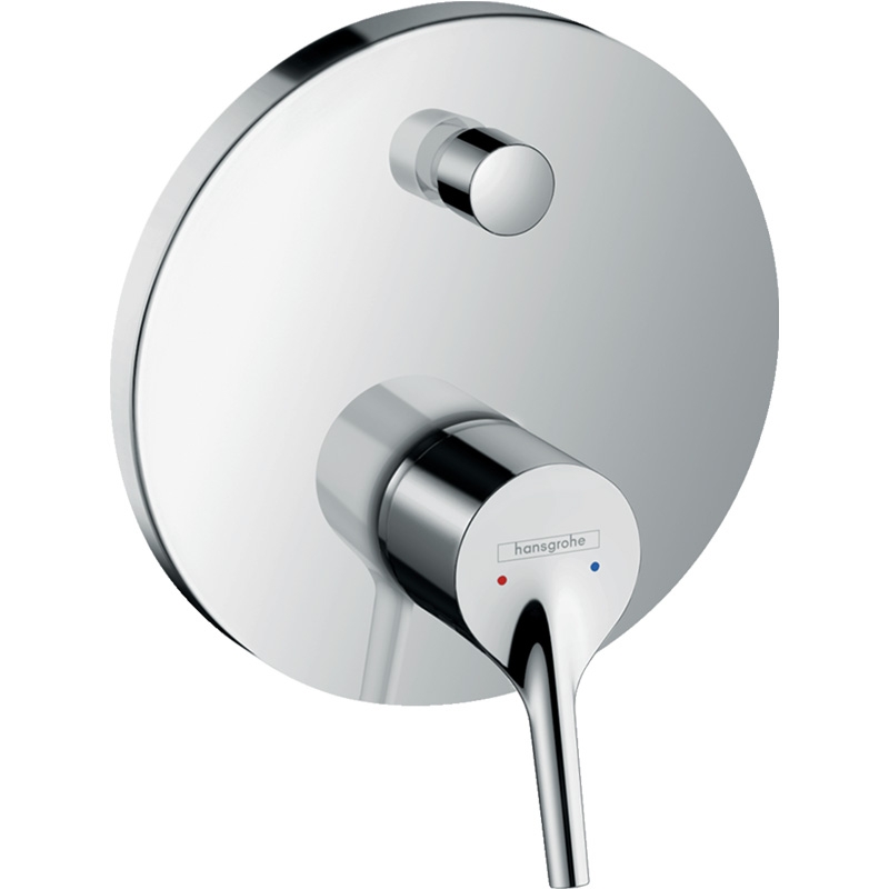 Baterie incastrata cada-dus Hansgrohe, Talis S, Crom