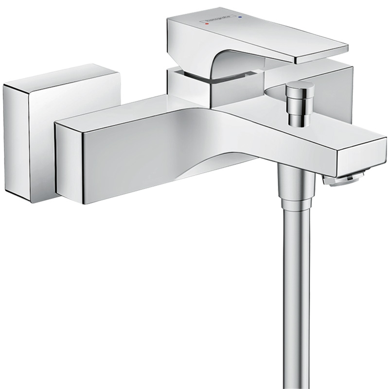 Baterie pentru cada-dus Hansgrohe, Metropol, Crom
