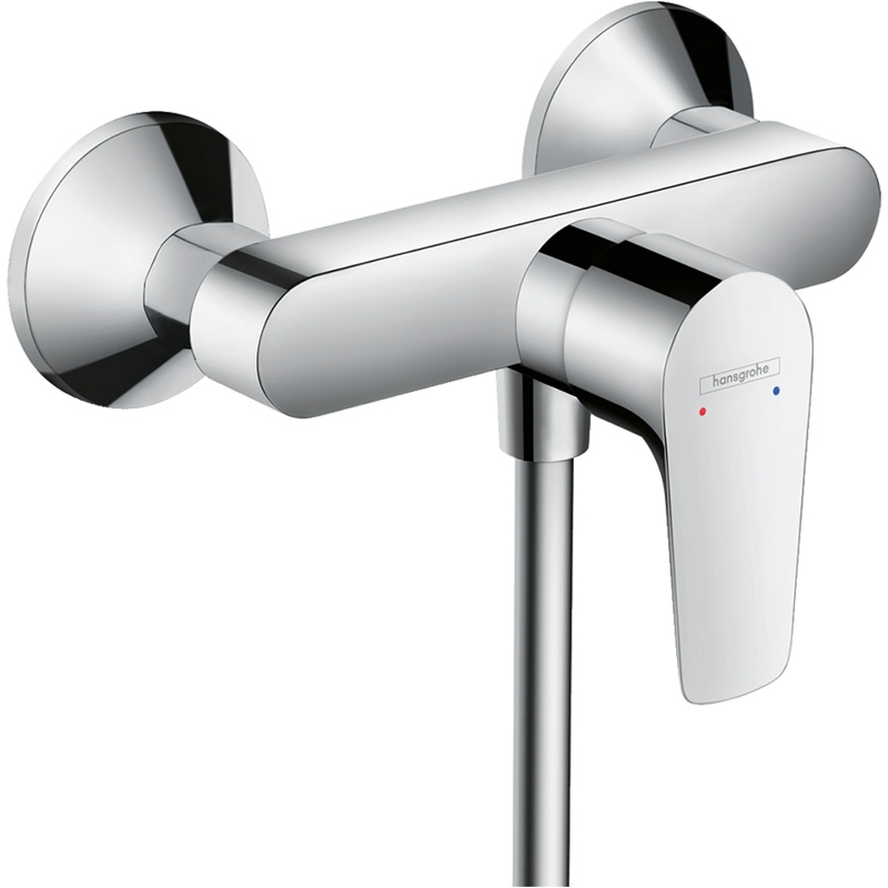 Baterie pentru dus Hansgrohe, Talis E, Crom