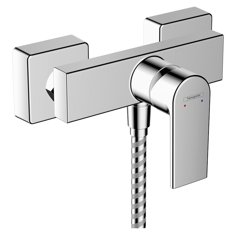 Baterie pentru dus Hansgrohe, Vernis Shape, Crom