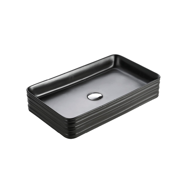 Lavoar pe blat, My Black Square, Fluminia, 67.5 x 39 cm, Negru Mat