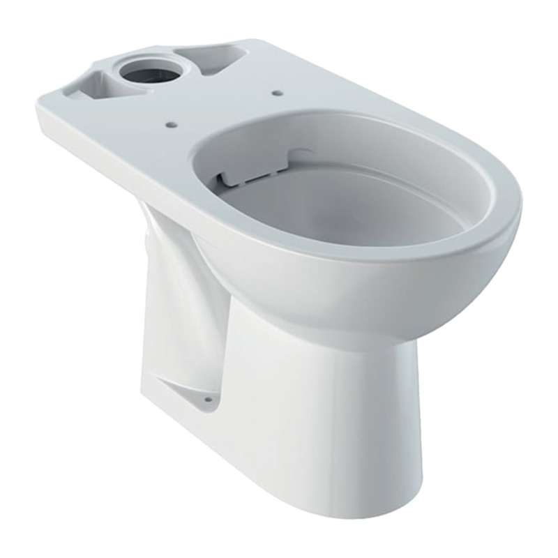 Vas WC stativ Geberit, Selnova, Rimfree, alb