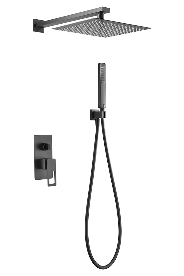 Set dus incastrat 2 cai, Imex, Suecia, Negru Mat