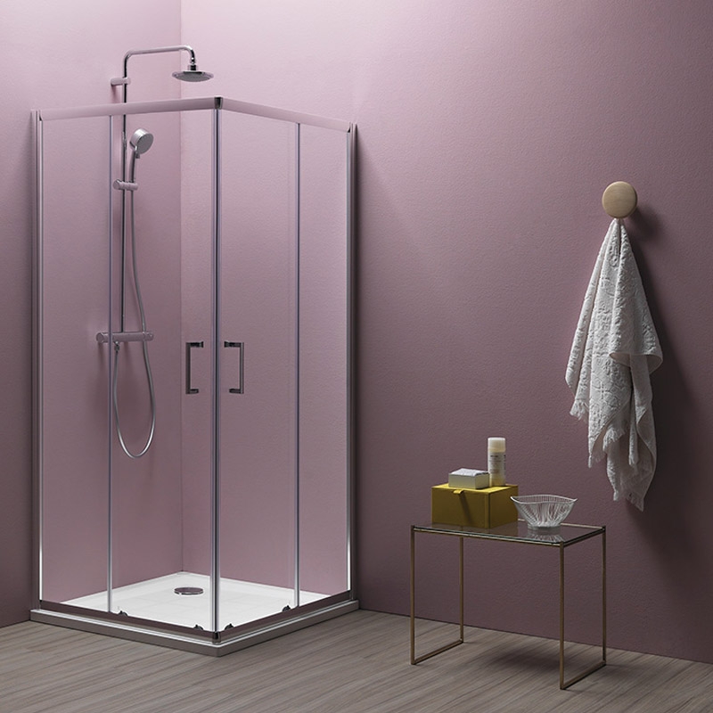 Cabina de dus patrata Kolpasan, Eco Quat, 90 x 90