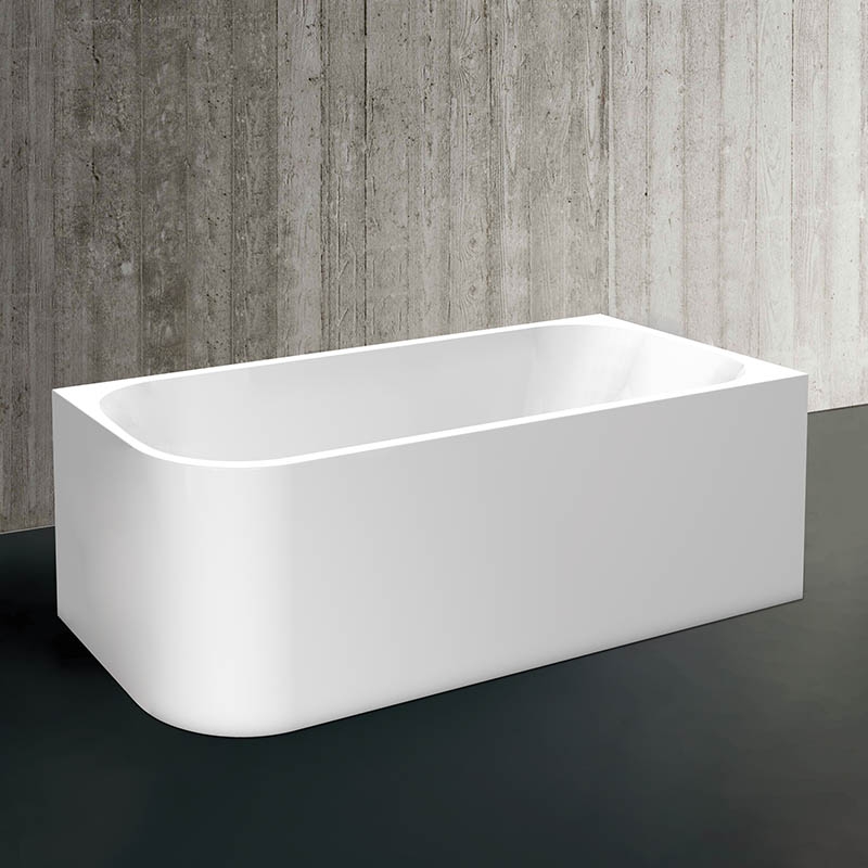 Cada freestanding de colt stanga Maugli, Florida, alb