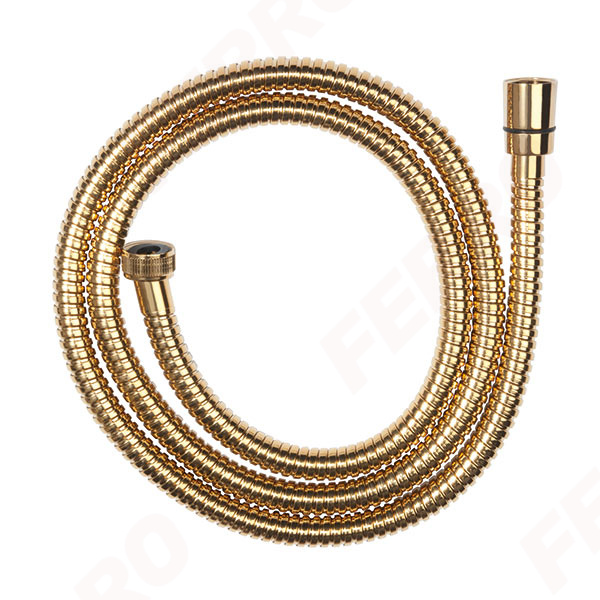 Furtun de dus Ferro, 150 cm, Auriu