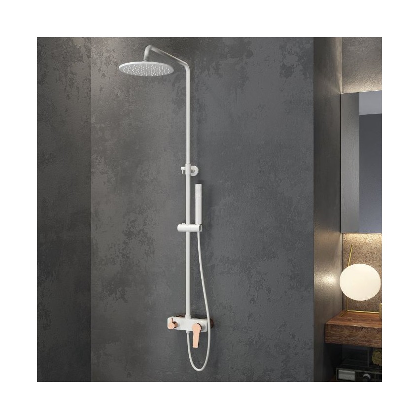 Coloana dus, Karag, Andare Nero, Alb-Rosegold