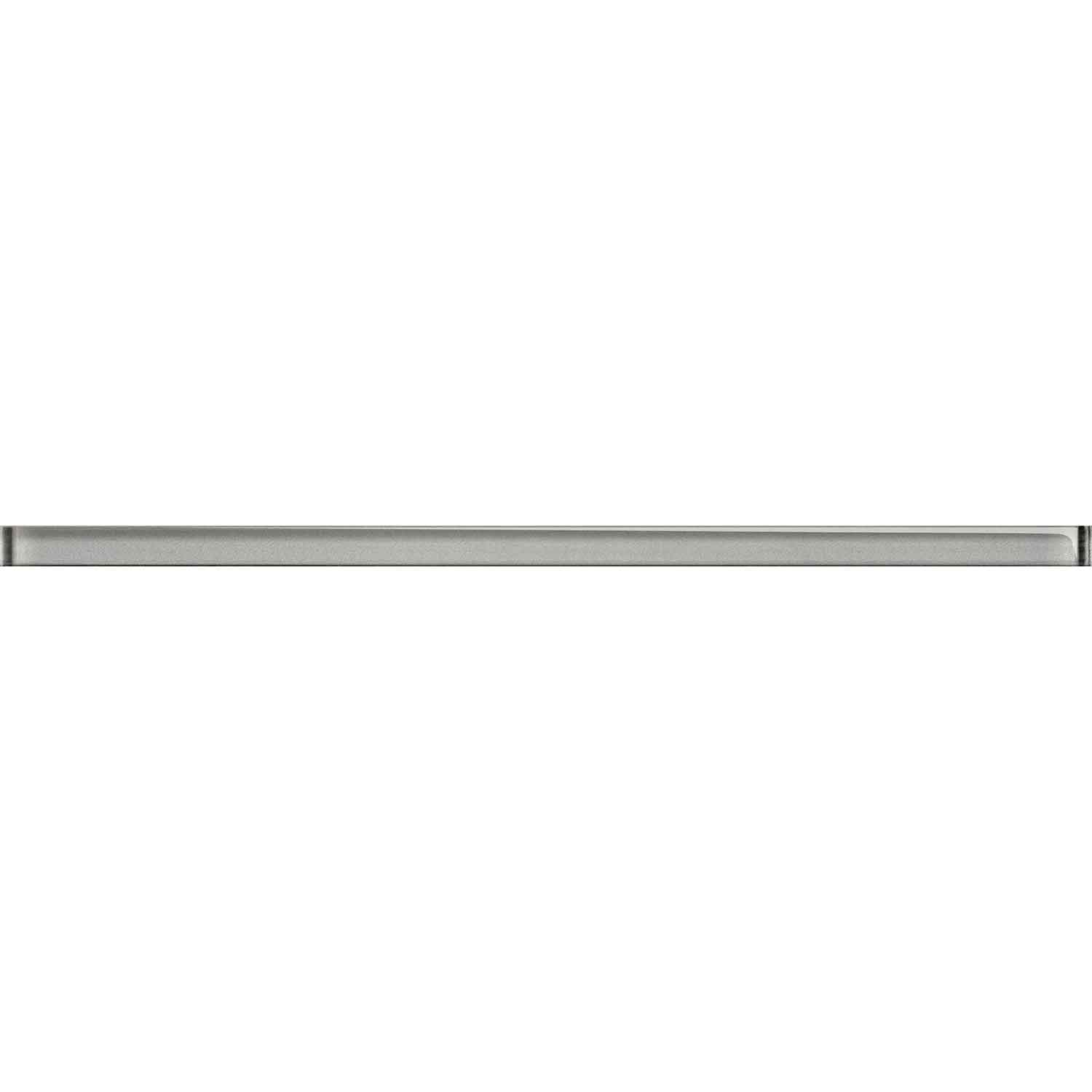 Brau GLASS SILVER BORDER, 2 x 60