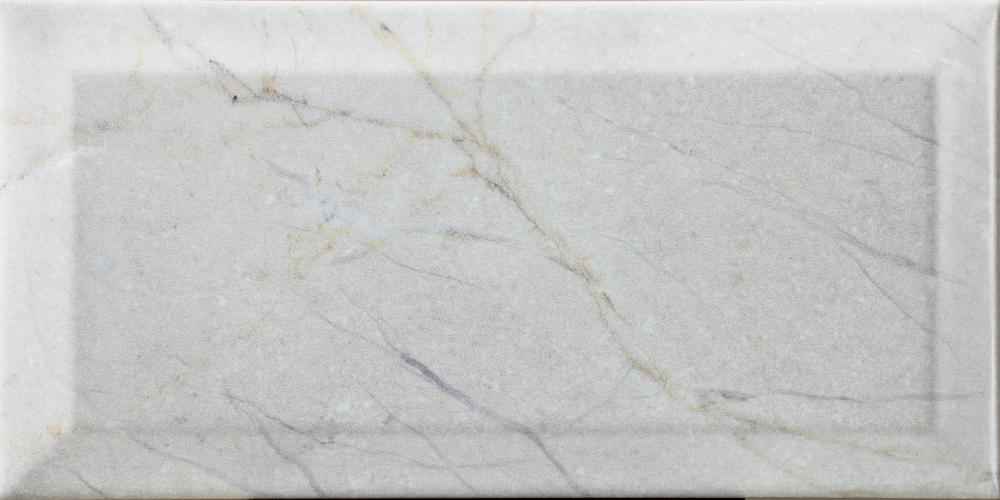 Faianta Bisel Marmol Gris,10 x 20, Lucios