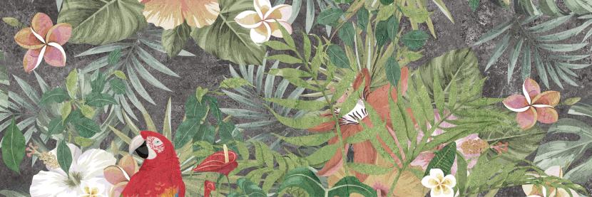 Decor Jungle 4, 30 x 90, Lucios