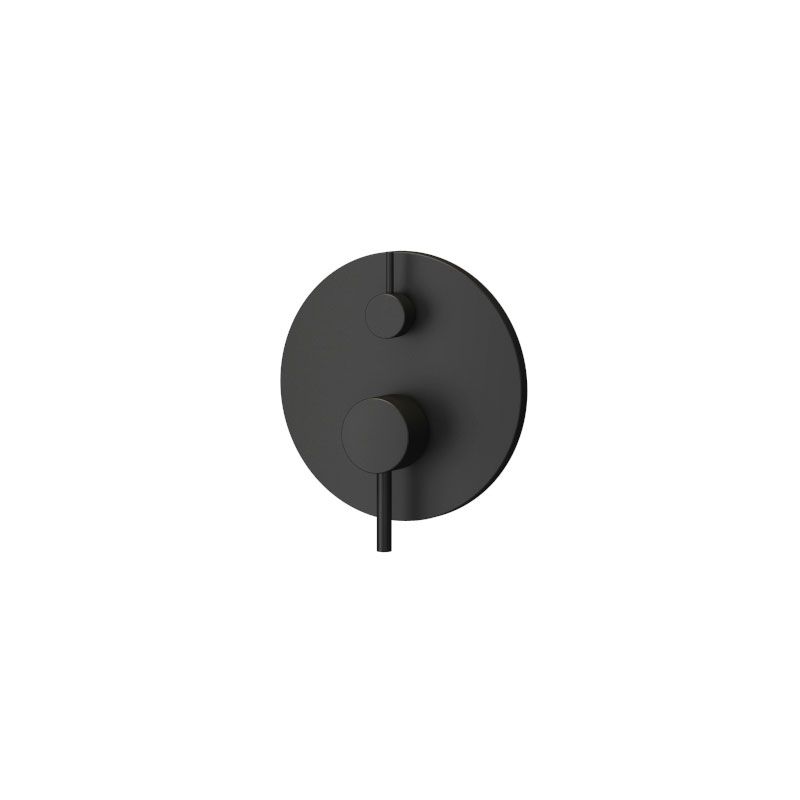 Baterie cada / dus incastrata Artemis, Karag, Negru, 4 cai