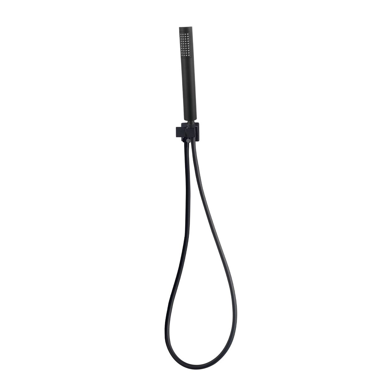 Set cot pentru dus incastrat Delos, Karag, Negru