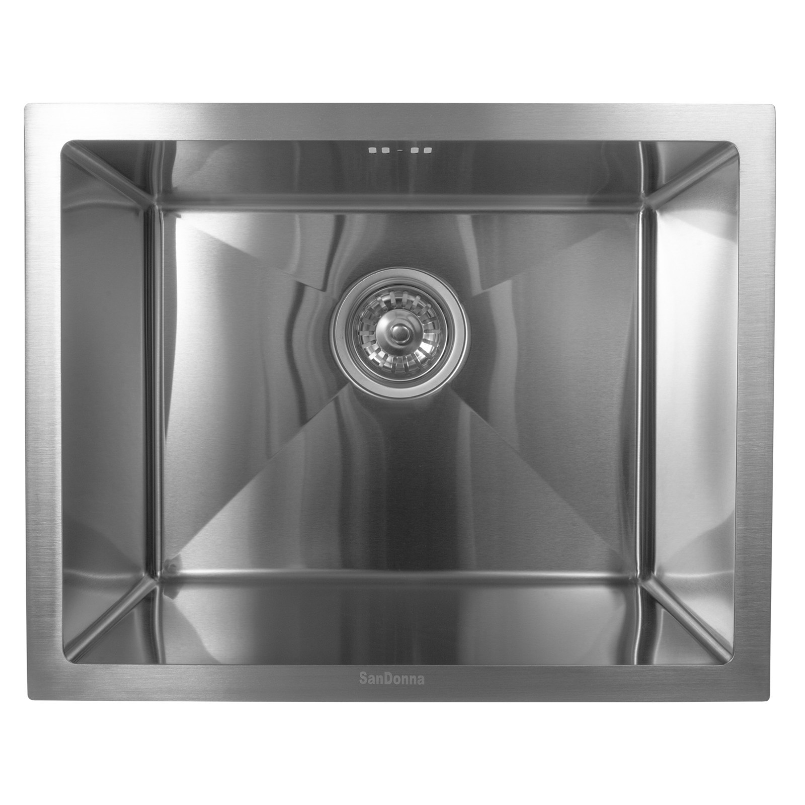 Chiuveta bucatarie Sandonna HD5040, 1 cuva, 50 x 40 cm, inox crom satinat