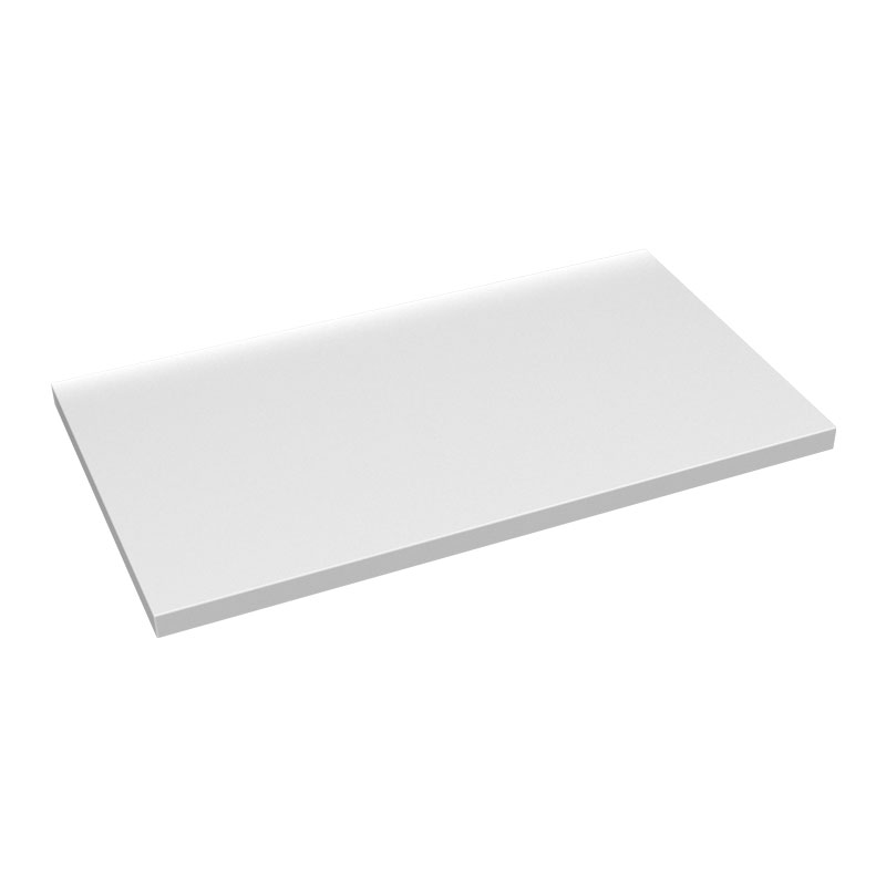 Blat de imitație de marmură Elois, 80 cm, Wellis , alb