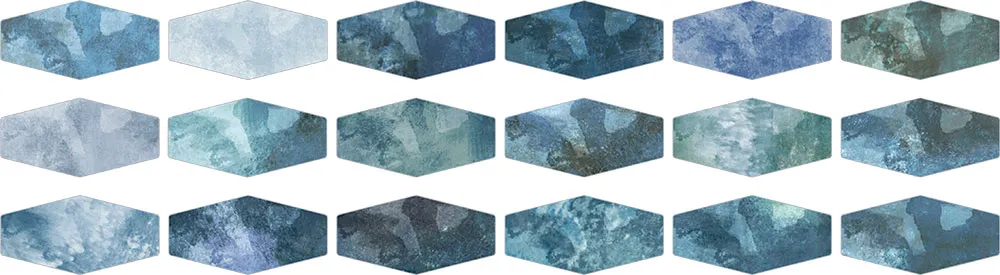 Faianta Calm Hex Lapis, 10 x 20 cm, Lucios