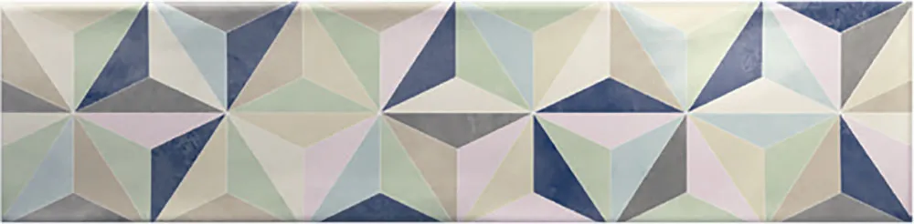 Faianta Ocean Decor Star Mix, 7.5 x 30, Lucioasa