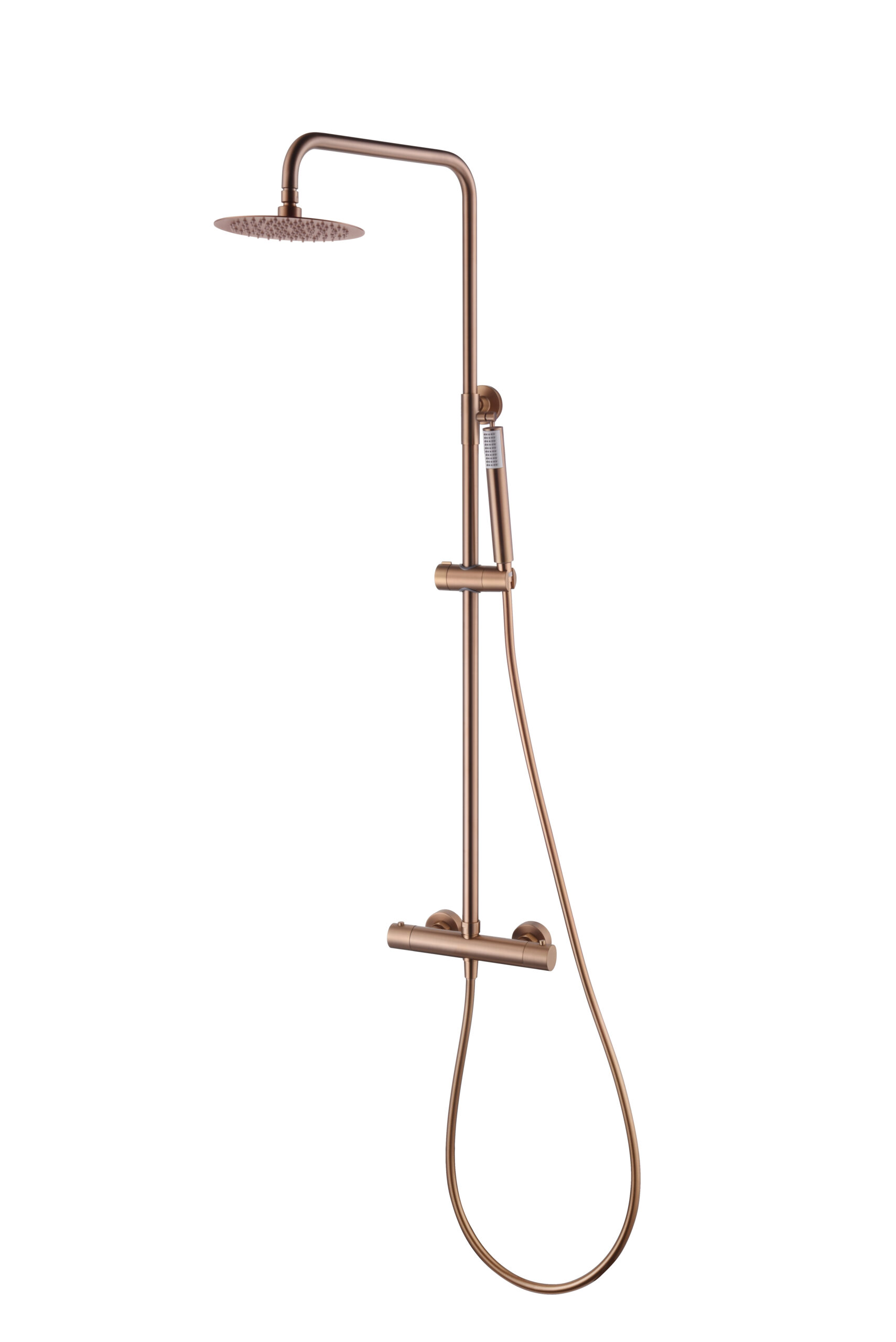 Coloana de dus termostatata Monza, Imex, Rose Gold