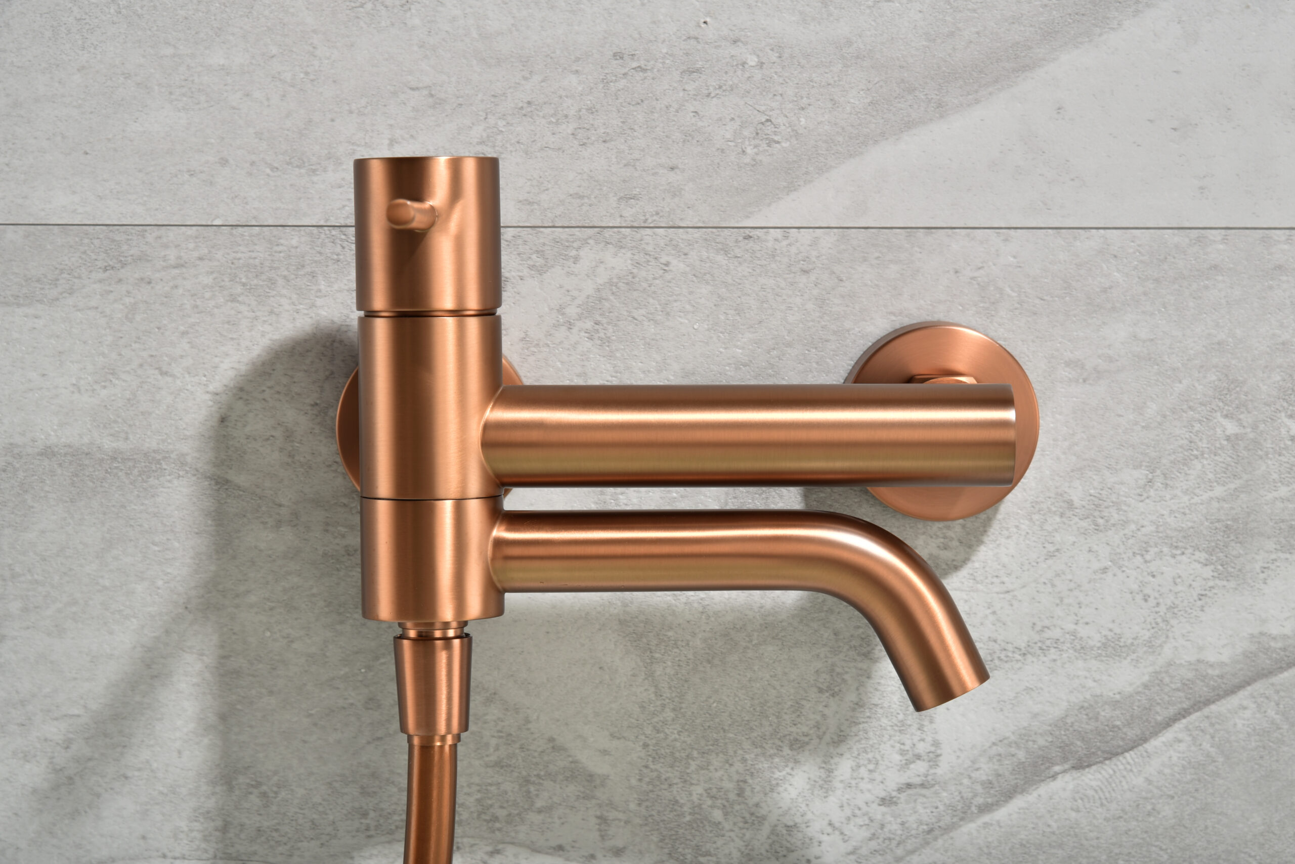 Baterie pentru cada Monza, Imex, Rose Gold mat