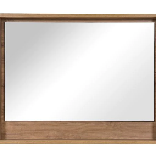 Dulap cu oglinda Edda, 90 cm, Stejar