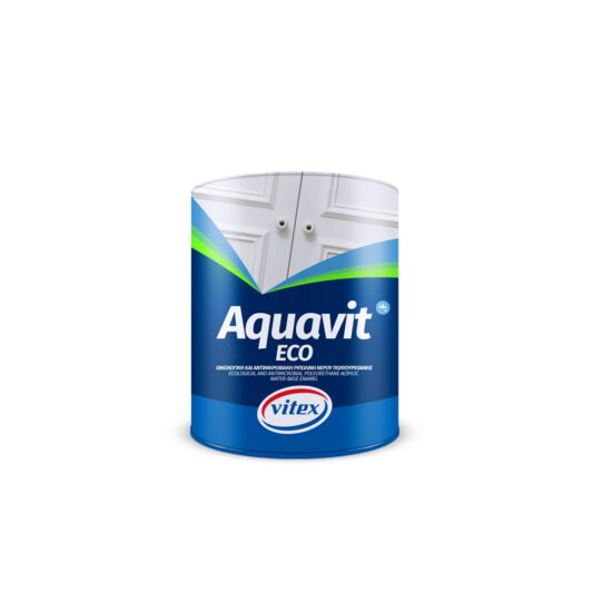 Vopsea poliuretanică pe bază de apă pentru lemn VITEX Aquavit Eco, alb lucios, 750ml
