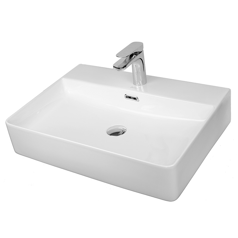 Lavoar pe blat Fluminia, Mercur, 56 x 42cm, alb